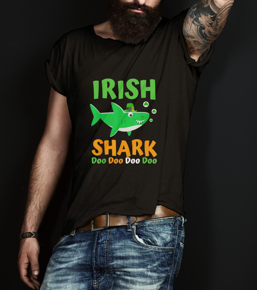 IRISH SHARK Doo Doo Doo Doo T-Shirt