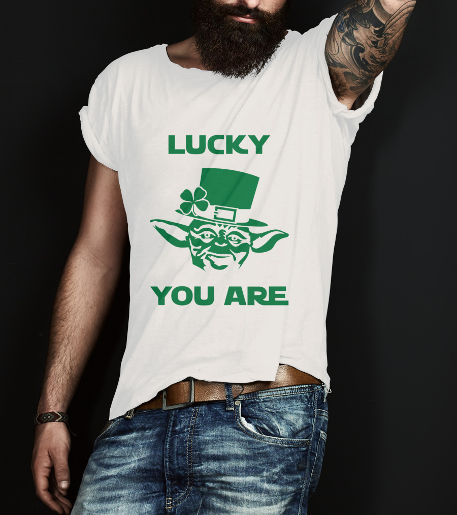 Yoda Irish Lucky You Are T-Shirt