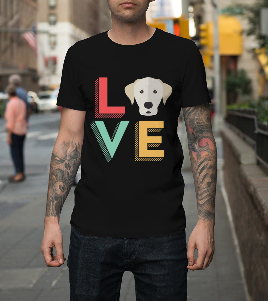 Love Labrador Dog Lover Lab Pupp T-Shirt
