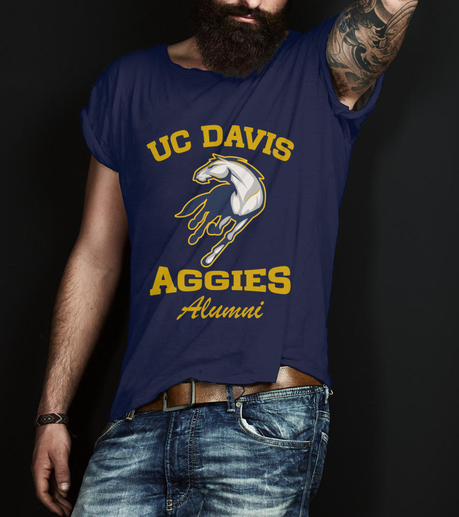 UC Davis Aggies Alumni Horse Emblem T-Shirt