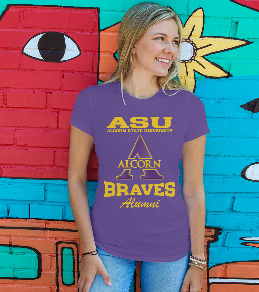 ASU Alcorn State University Braves Alumni T-Shirt