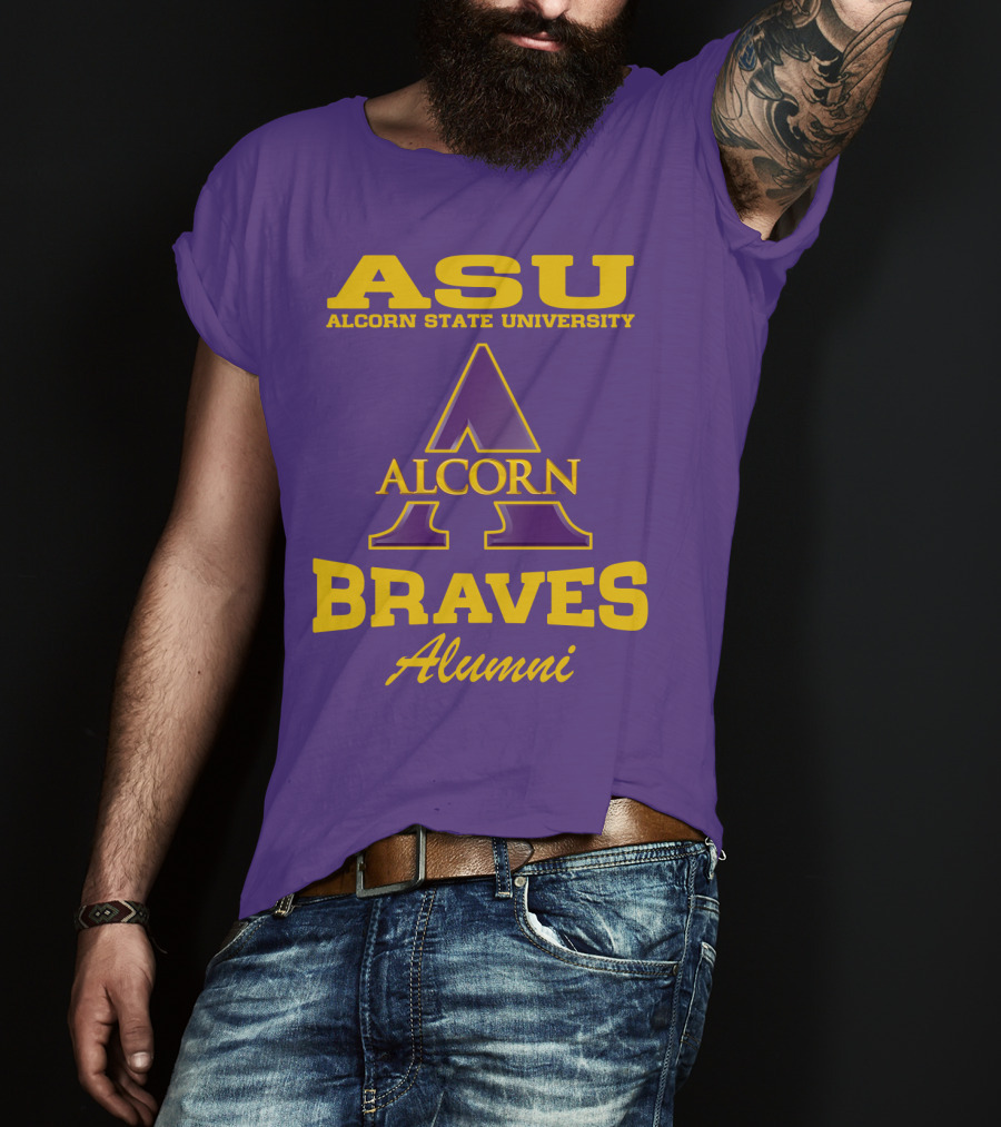 ASU Alcorn State University Braves Alumni T-Shirt