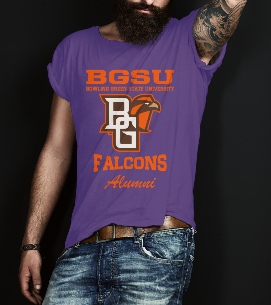 BGSU Bowling Green State University Falcons Alumni T-Shirt