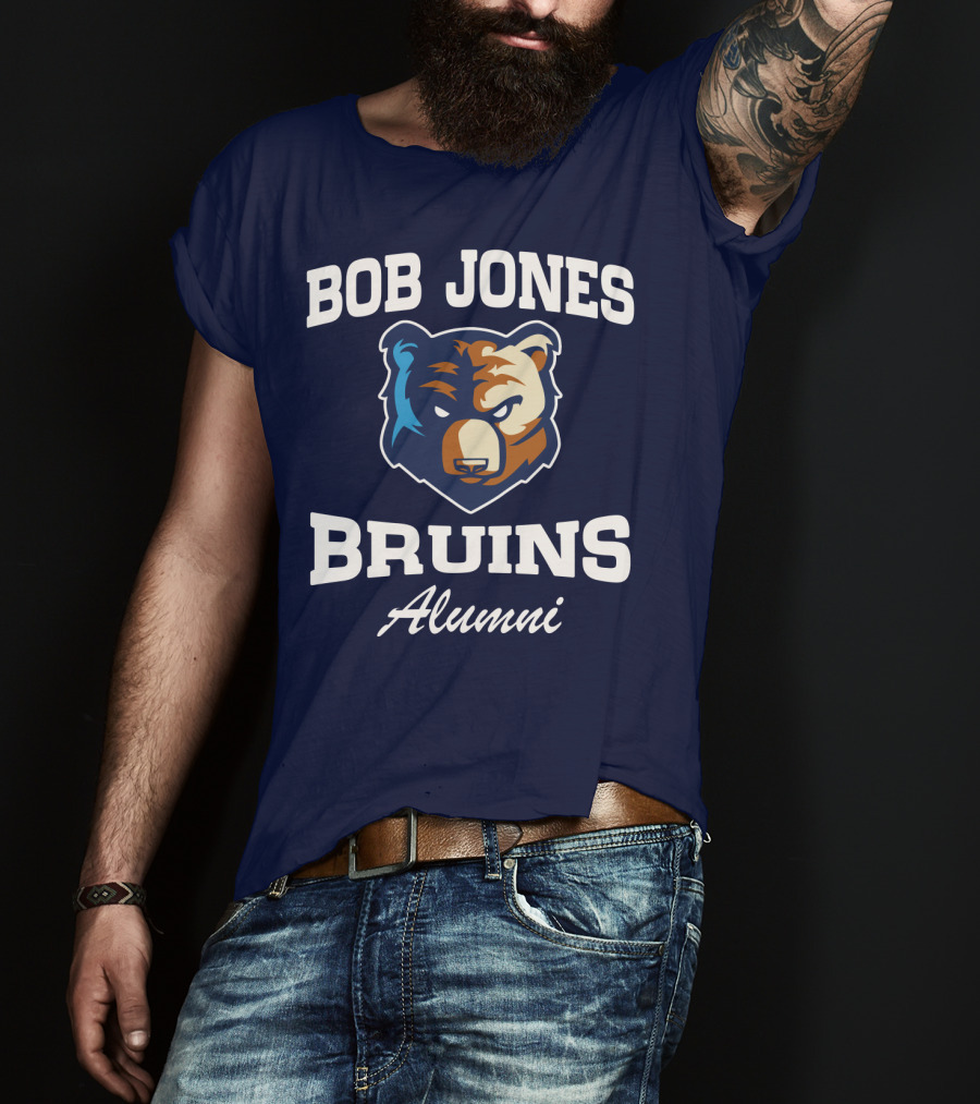 Bob Jones Bruins Alumni Bear Mascot T-Shirt