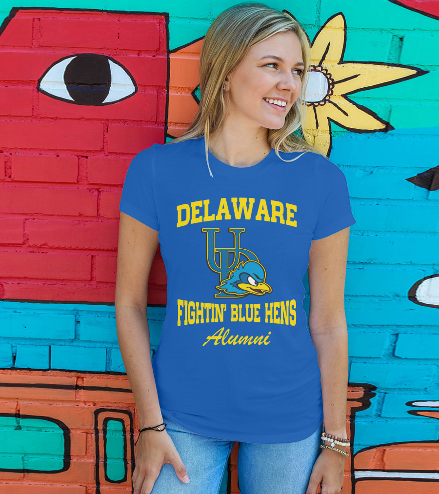 Delaware Ud Fightin' Blue Hens Alumni T-Shirt