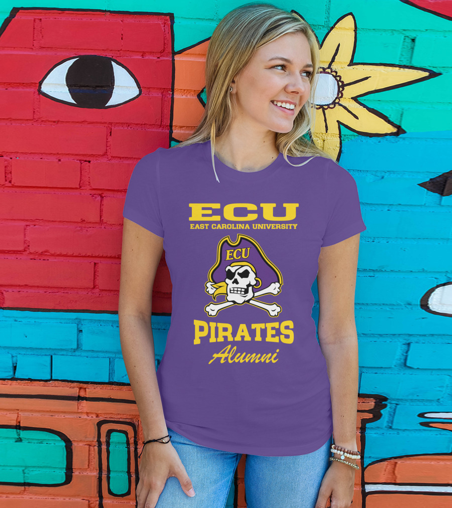 ECU East Carolina University Pirates Alumni T-Shirt