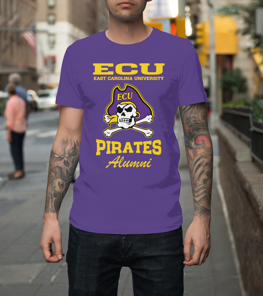 ECU East Carolina University Pirates Alumni T-Shirt