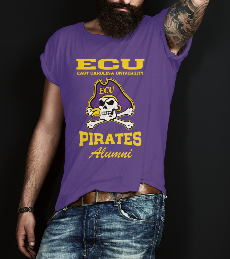 ECU East Carolina University Pirates Alumni T-Shirt