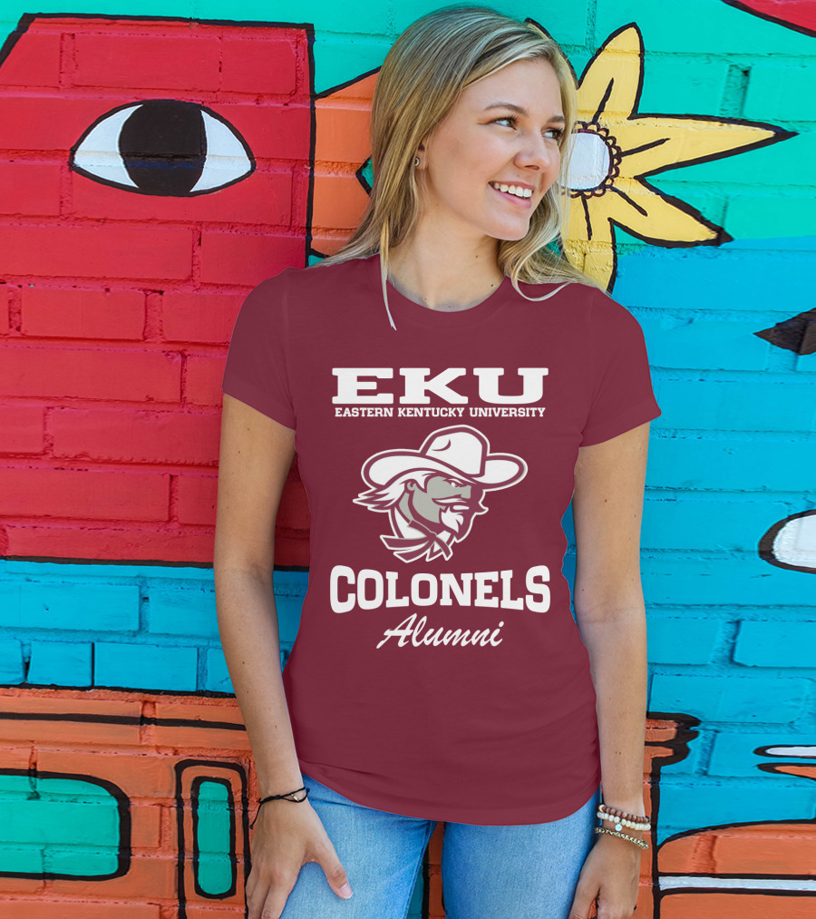 EKU Eastern Kentucky University Colonels Alumni T-Shirt