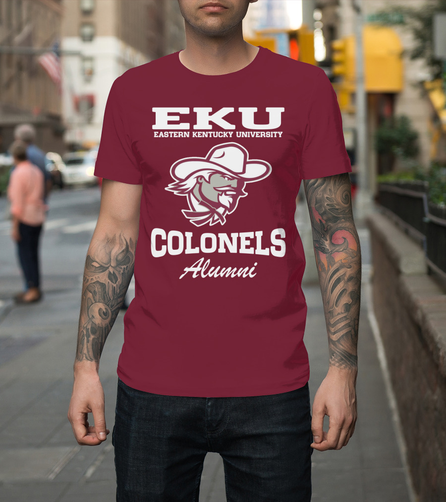 EKU Eastern Kentucky University Colonels Alumni T-Shirt