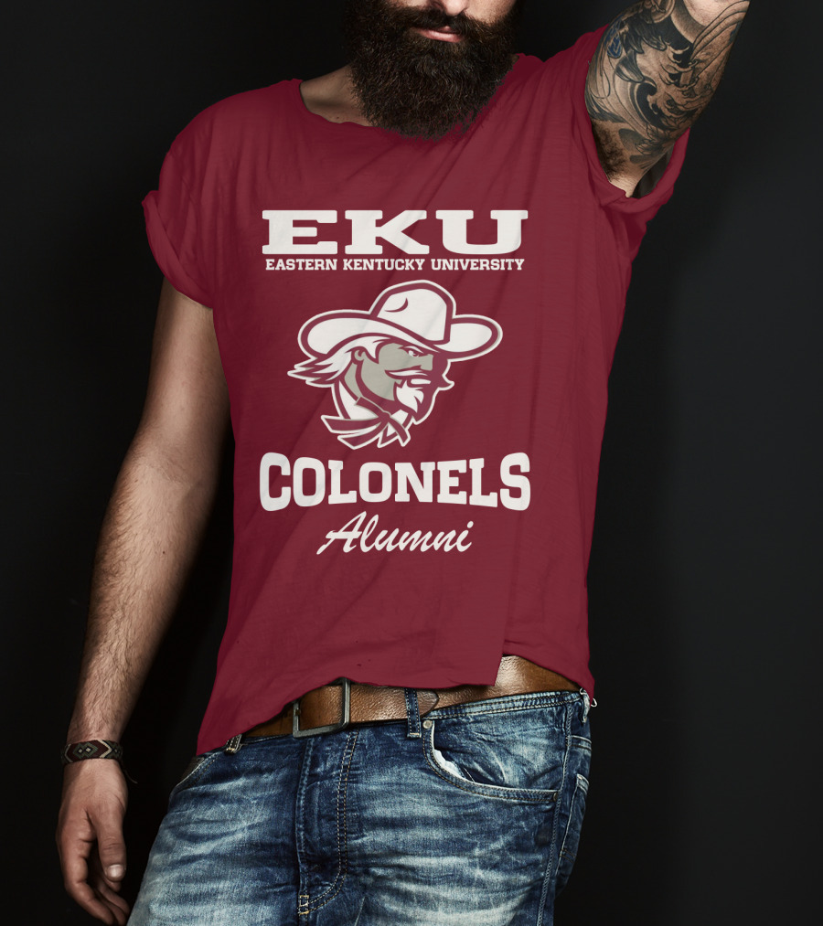 EKU Eastern Kentucky University Colonels Alumni T-Shirt