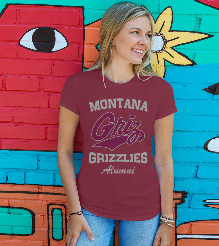 Montana Griz Grizzlies Alumni T-Shirt
