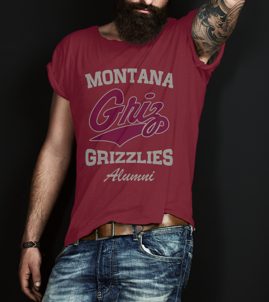 Montana Griz Grizzlies Alumni T-Shirt