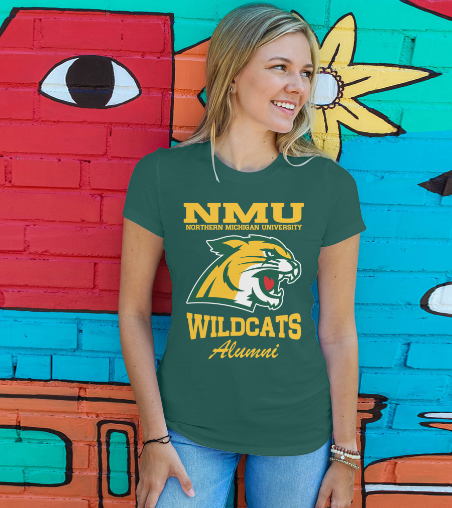 NMU Northern Michigan University Wildcats Alumni T-Shirt