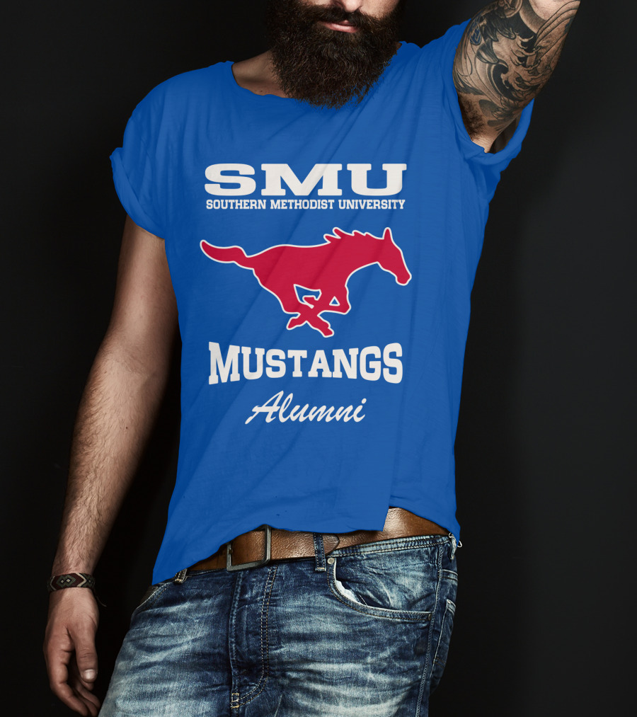 SMU Southern Methodist University Mustangs Alumni T-Shirt