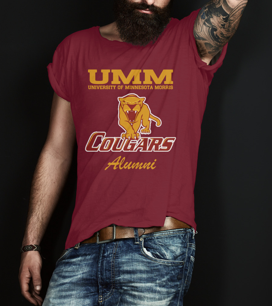 UMM University Of Minnesota Morris Cougars Alumni T-Shirt
