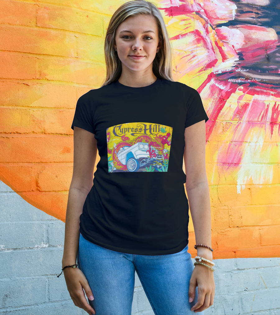 Cypress Hill Lowrider 420 Dragon Hill5 T-Shirt