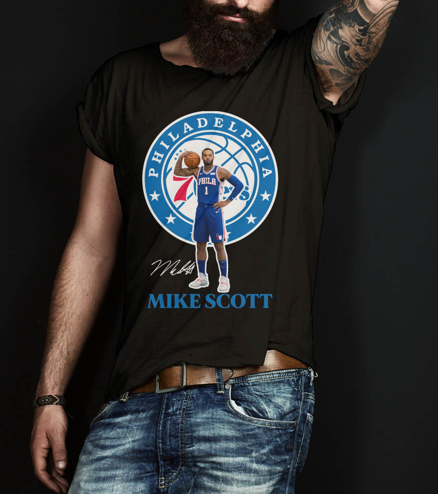 Philadelphia Mike Scott 76Er07 T-Shirt