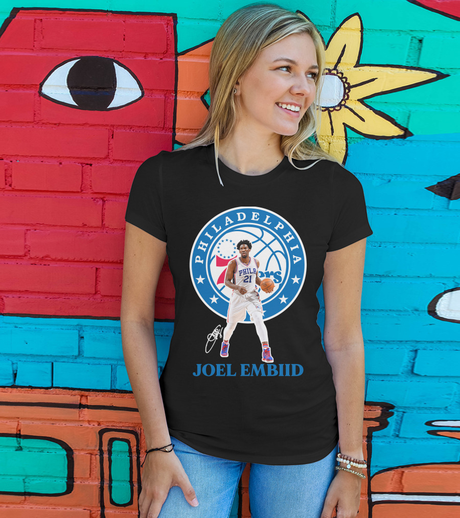 Philadelphia 76ers Joel Embiid T-Shirt