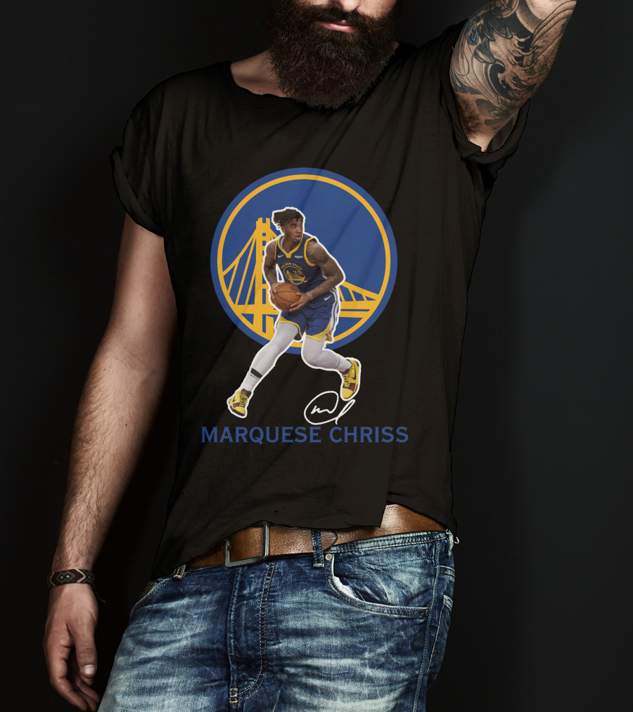 Marquese Chriss Gsw04 Golden State Warriors Basketball T-Shirt