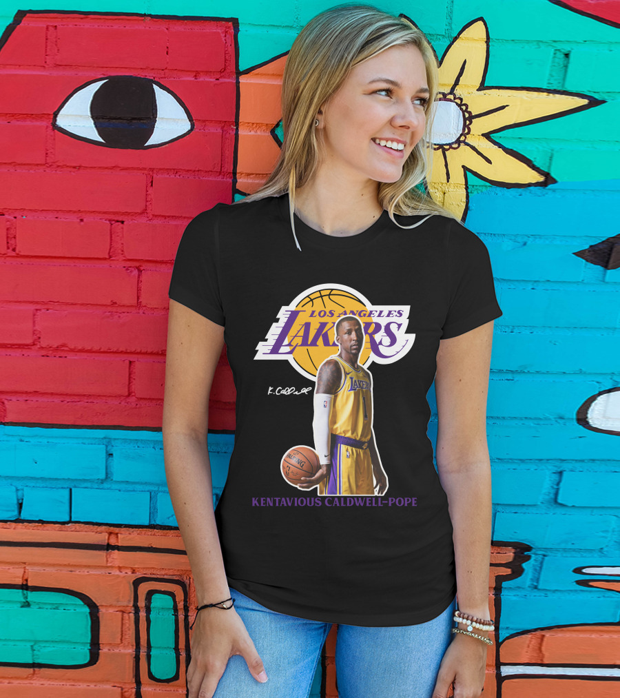 Los Angeles Lakers Kentavious Caldwell-Pope La07 T-Shirt