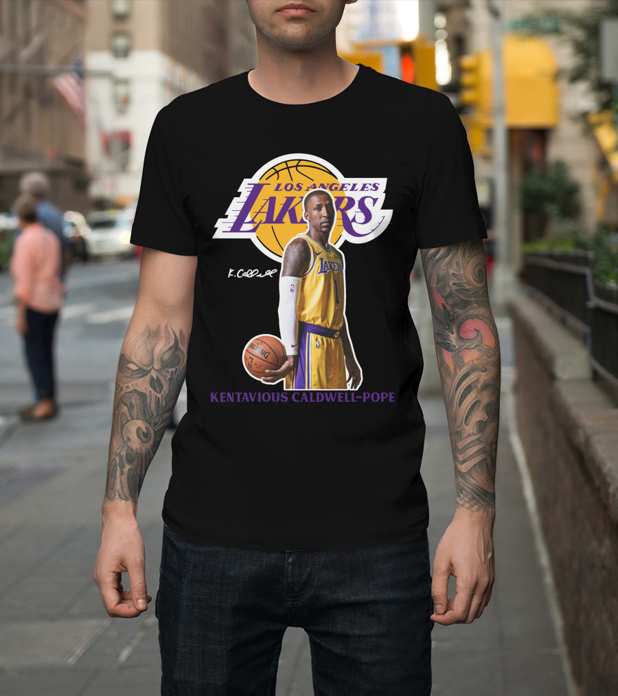 Los Angeles Lakers Kentavious Caldwell-Pope La07 T-Shirt