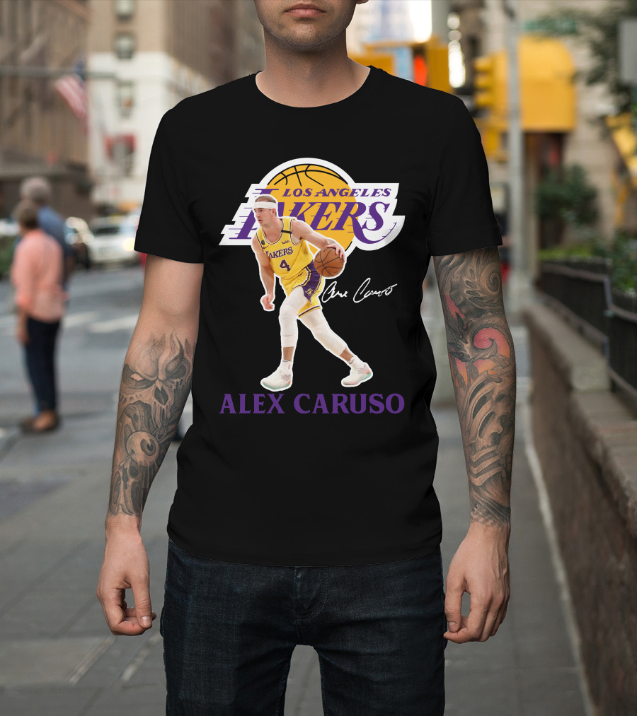 Alex Caruso Los Angeles Lakers La03 T-Shirt