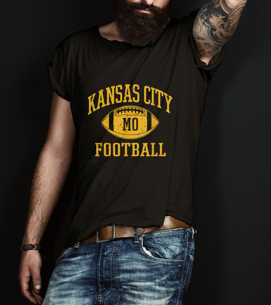 Kansas City Mo Football Chiefs T-Shirt