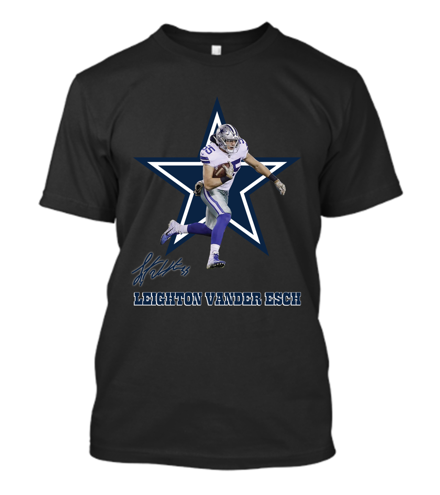 Leighton Vander Esch Dallas Cowboys 55 Star T-Shirt