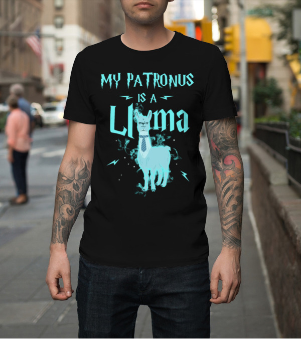 Shirt: My Patronus Is A Llama Magic No Prob Llama T-Shirt My Patronus Is A Llama Magic No Prob Llama T-Shirt