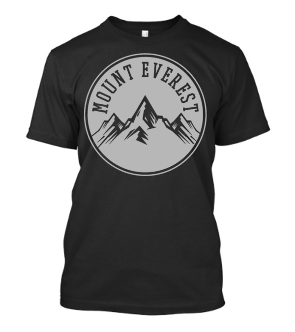 Mount Everest Mountain Badge T-Shirt