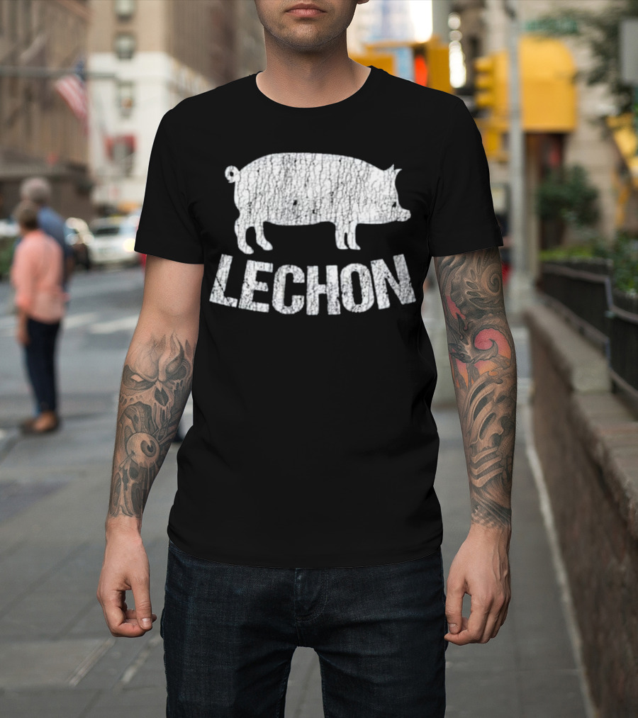 Lechon Pig Filipino Food Pride Phillipines Fun T-Shirt