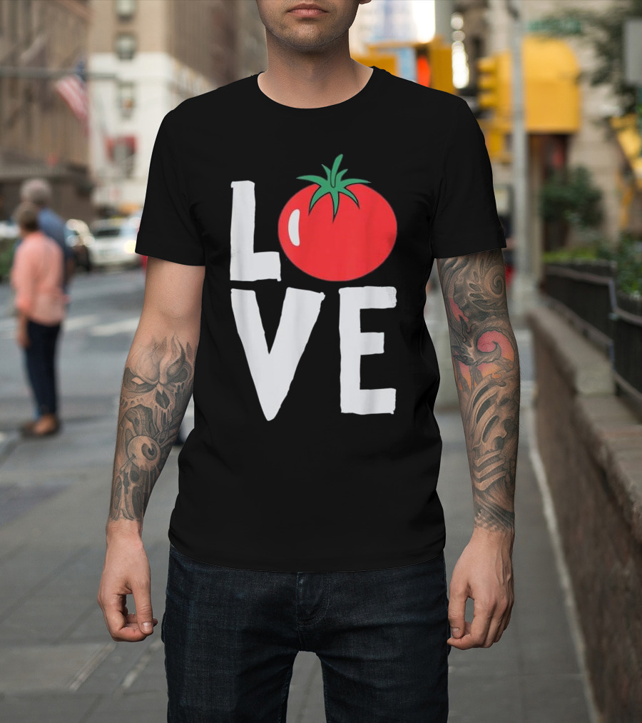 Love Tomato Garden Humor Funny Gardening T-Shirt