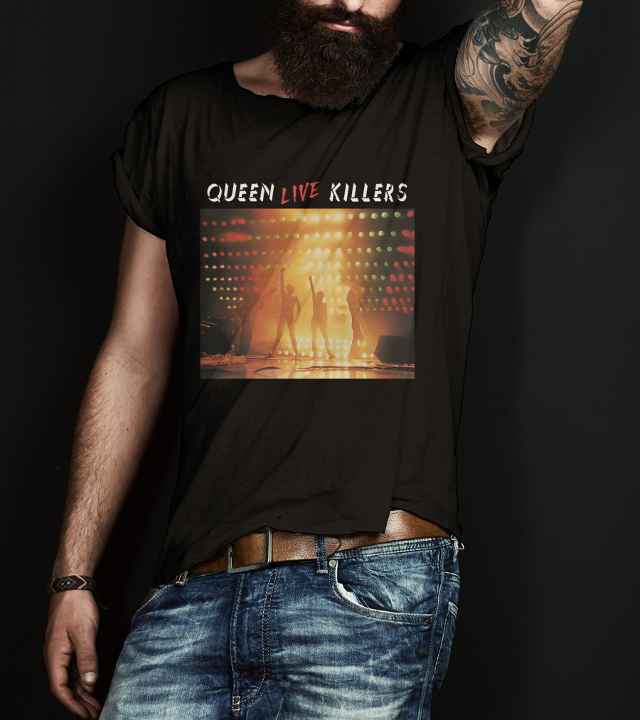 QUEEN Live Killers Concert Stage Lights T-Shirt