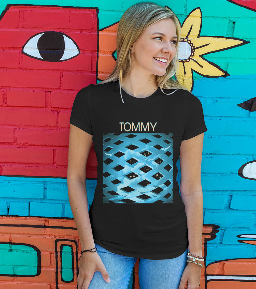 Tommy The Who Rock Opera Album Art Clouds And Sky T-Shirt