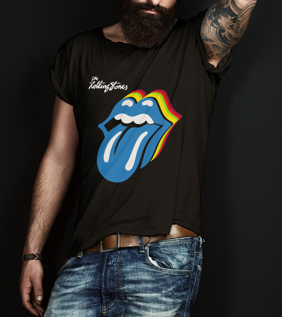 The Rolling Stones Rainbow Tongue T-Shirt