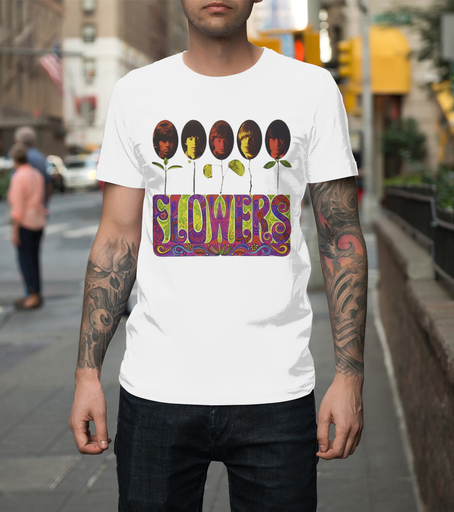 Flowers Trs 24 Psychedelic Band T-Shirt