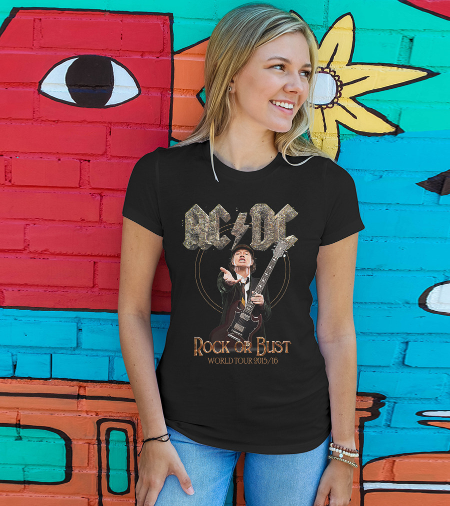 Acdc Rock Or Bust World Tour 2015/16 T-Shirt