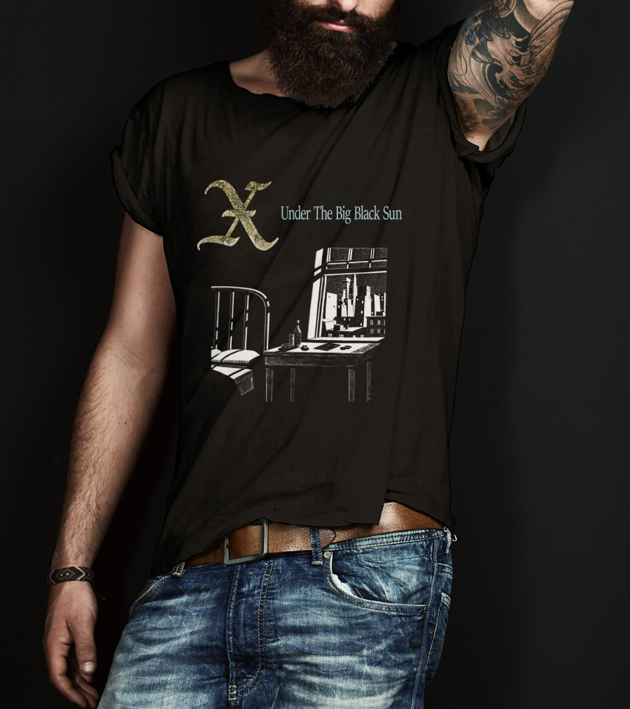 X Under The Big Black Sun Bedroom Scene T-Shirt