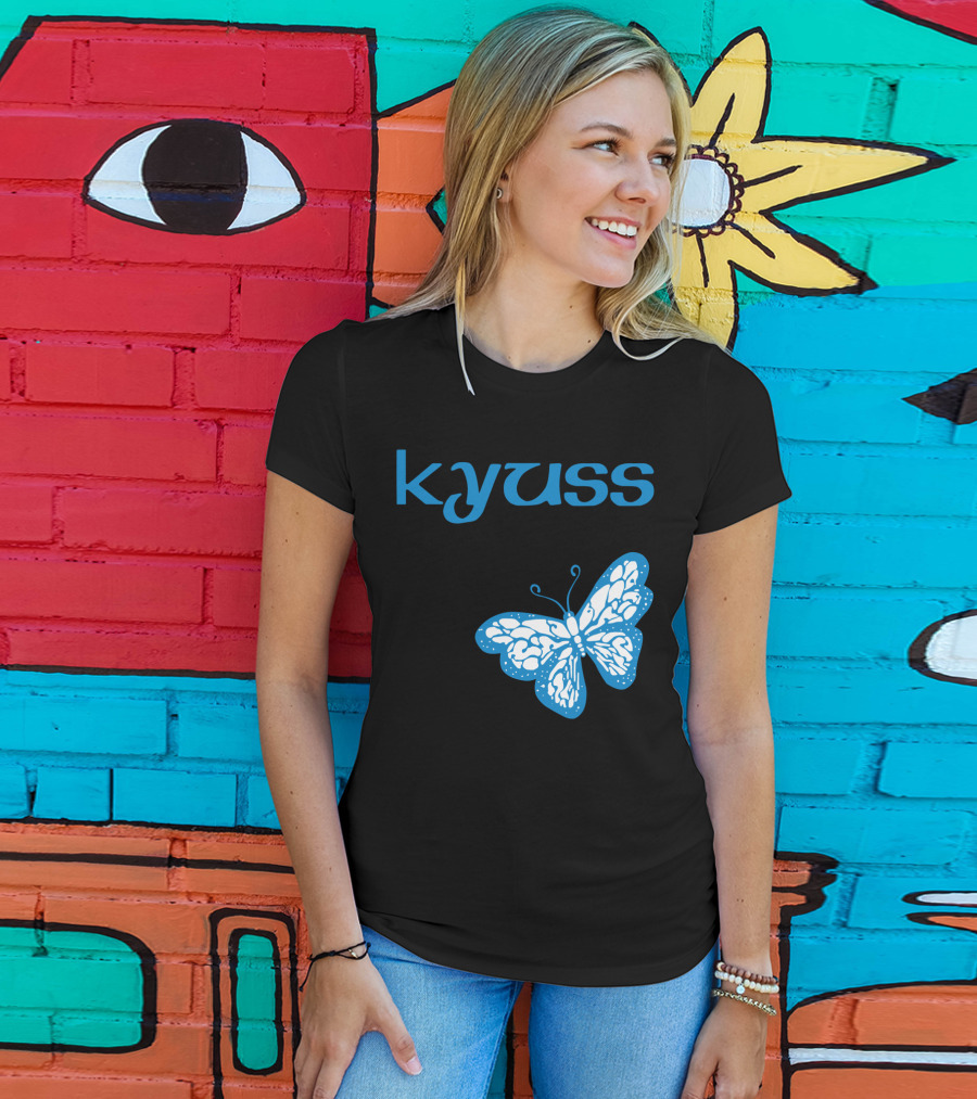 Kyuss Blue Butterfly T-Shirt