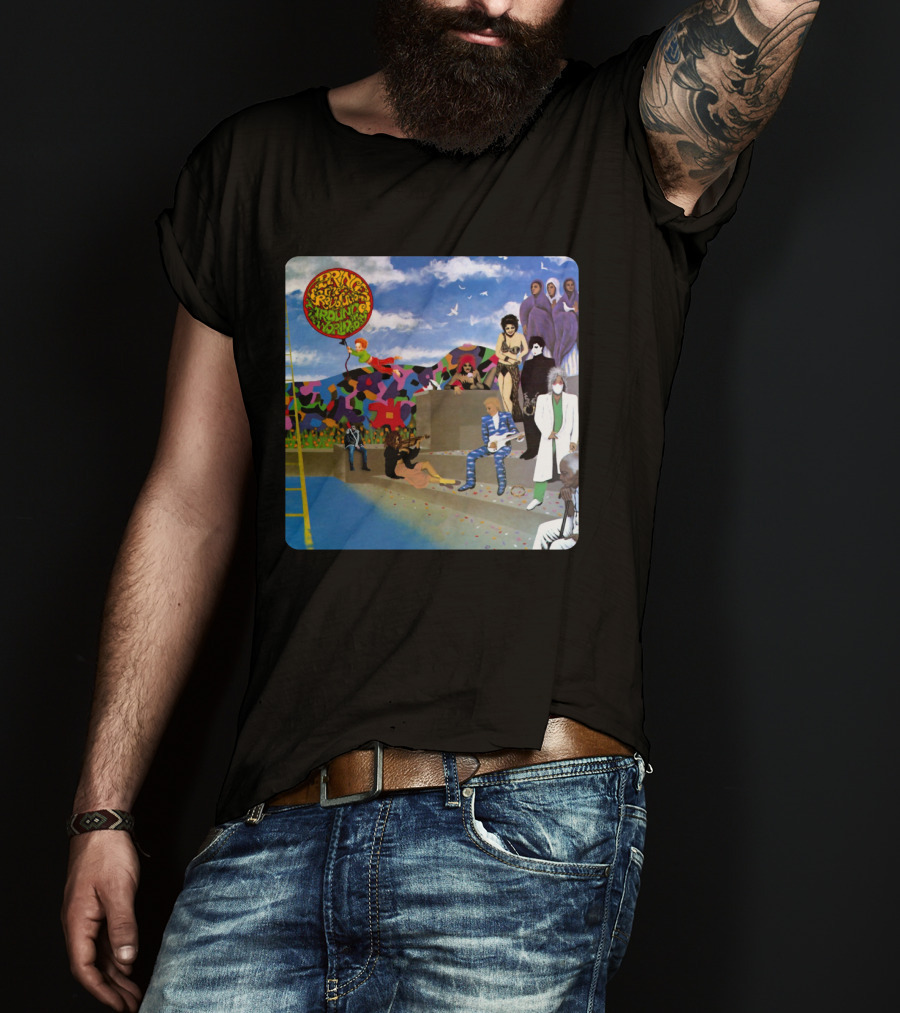 Prince Around The World In A Day Album Cover Art T-Shirt