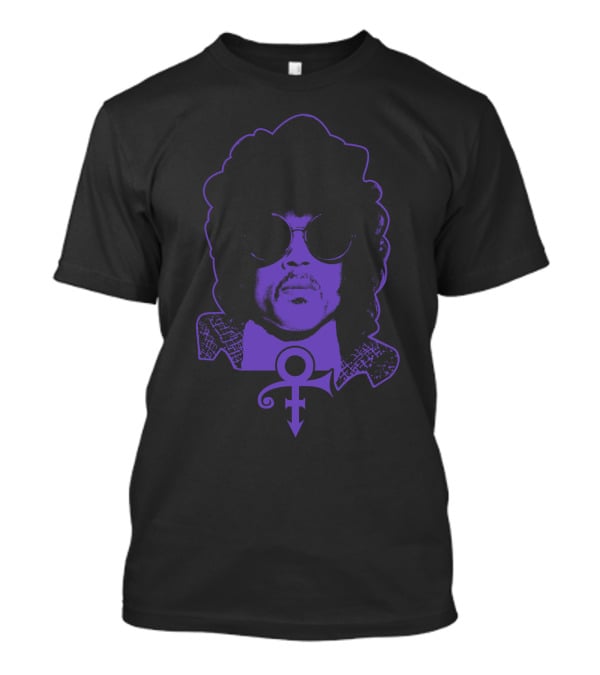 Pr 23 Purple Iconic Symbol And Portrait T-Shirt