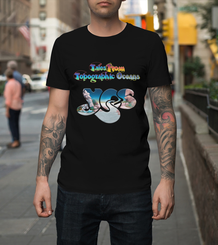 Tales From Topographic Oceans Yes Band Album Art T-Shirt