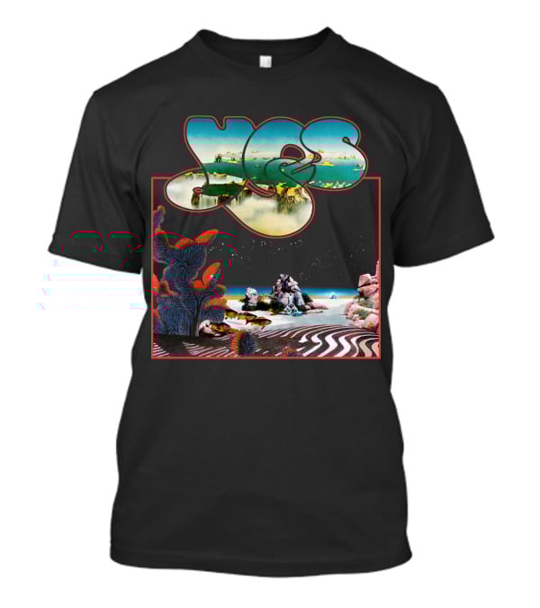Yes Roger Dean Classic Album Art Ocean Landscape T-Shirt