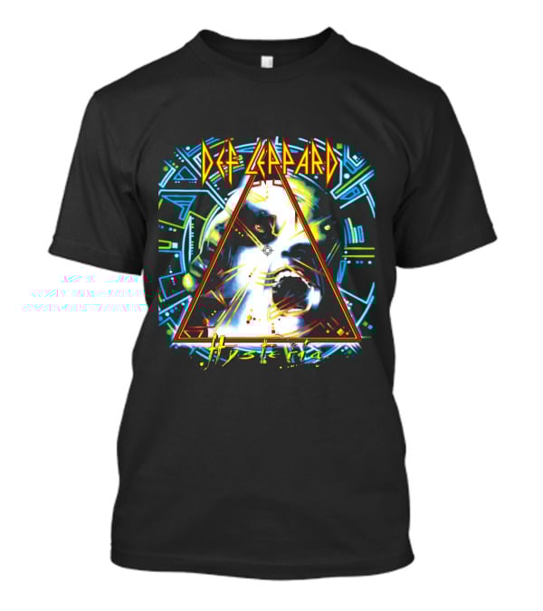 Def Leppard Hysteria Album Art Vintage Retro T-Shirt