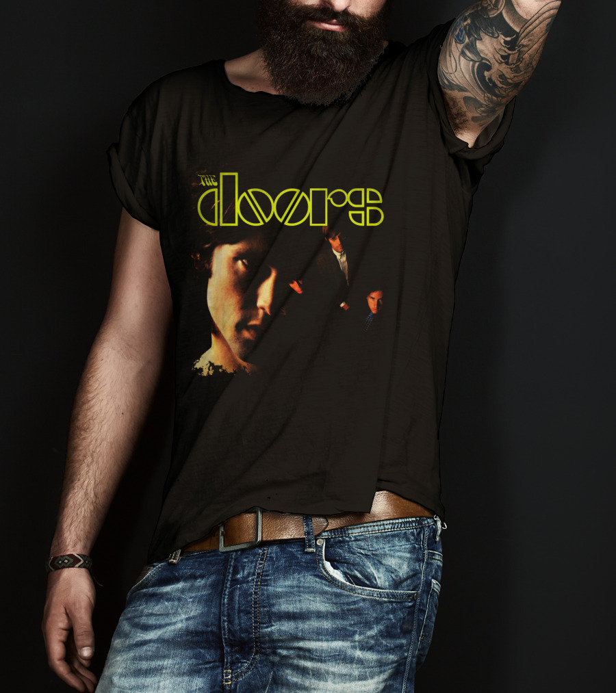 The Doors Band Members Portrait T-Shirt