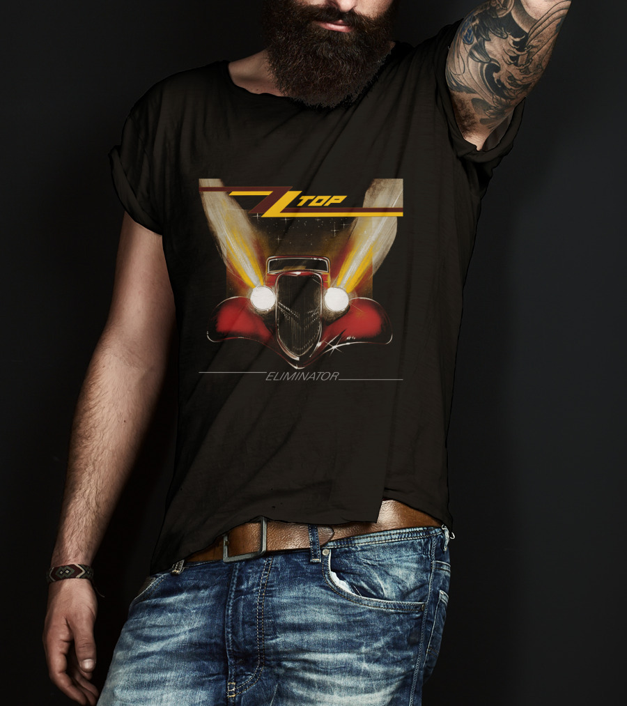 Zz Top Eliminator Car Lights T-Shirt