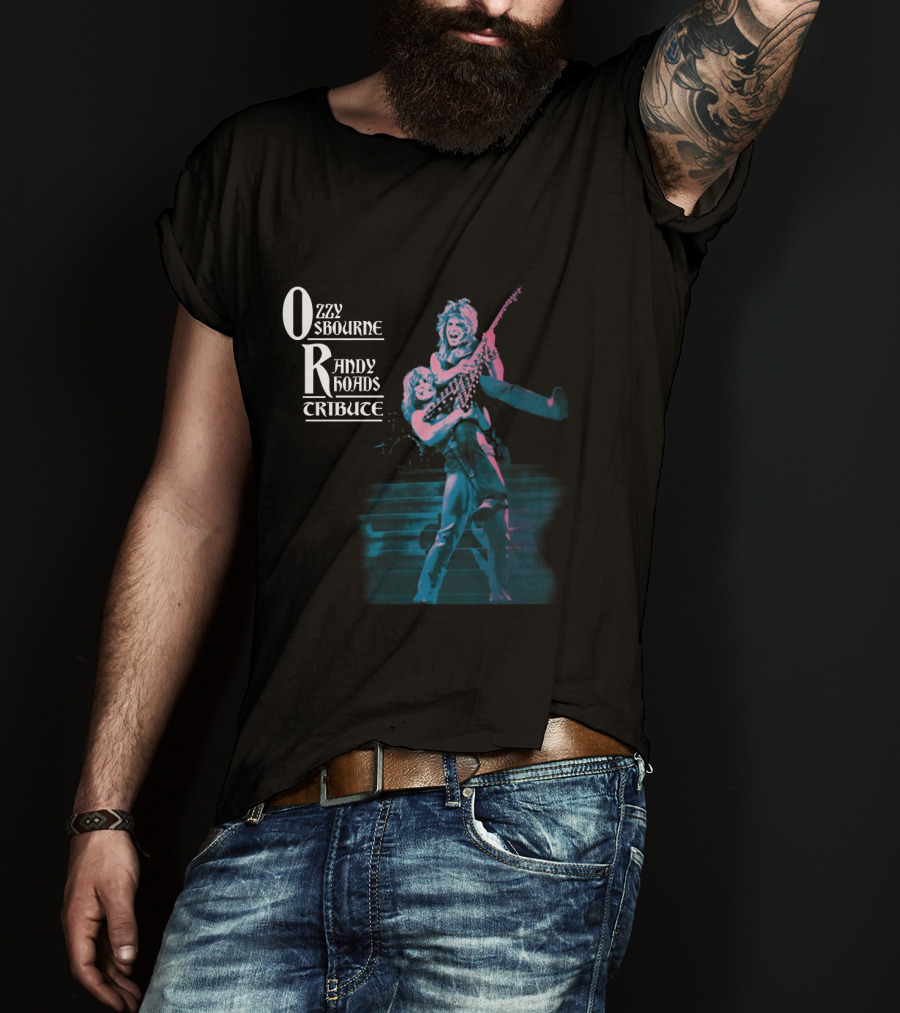 Ozzy Osbourne Randy Rhoads Tribute T-Shirt