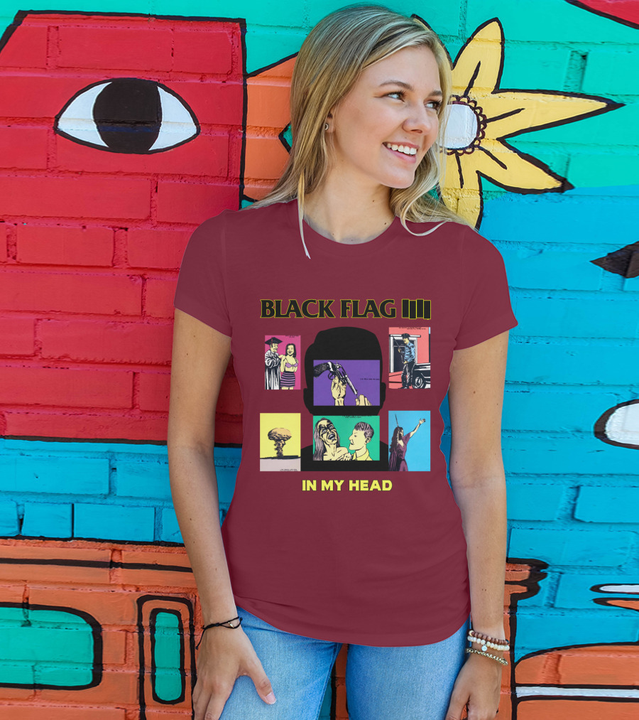 Black Flag Iiii In My Head T-Shirt
