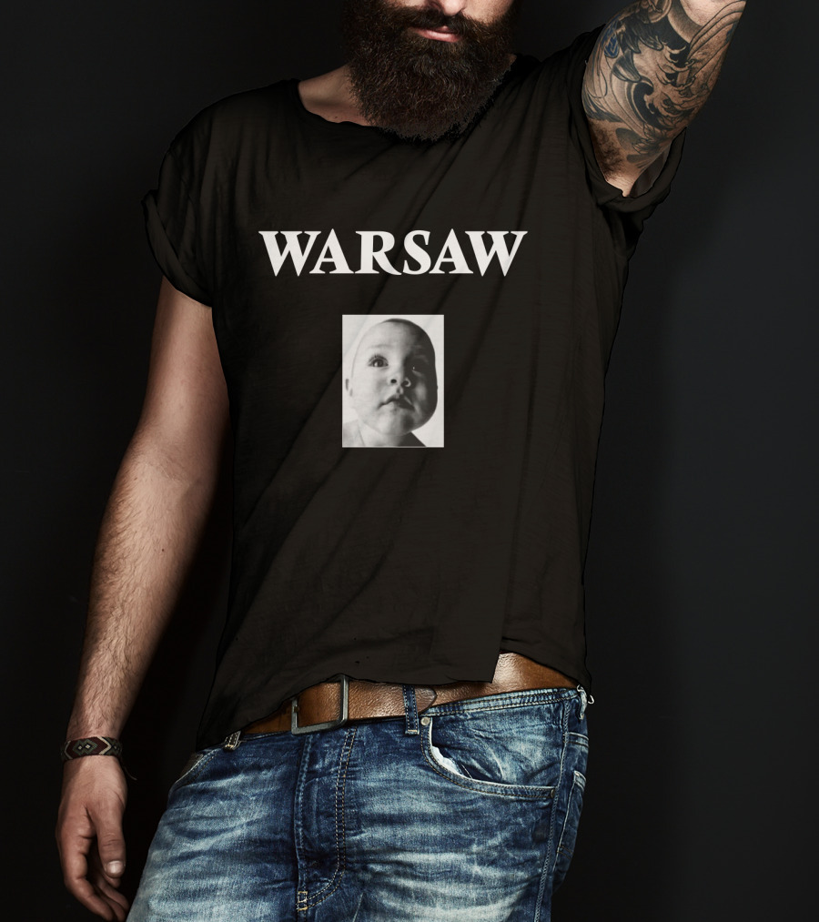 Warsaw Baby Image Retro Style T-Shirt